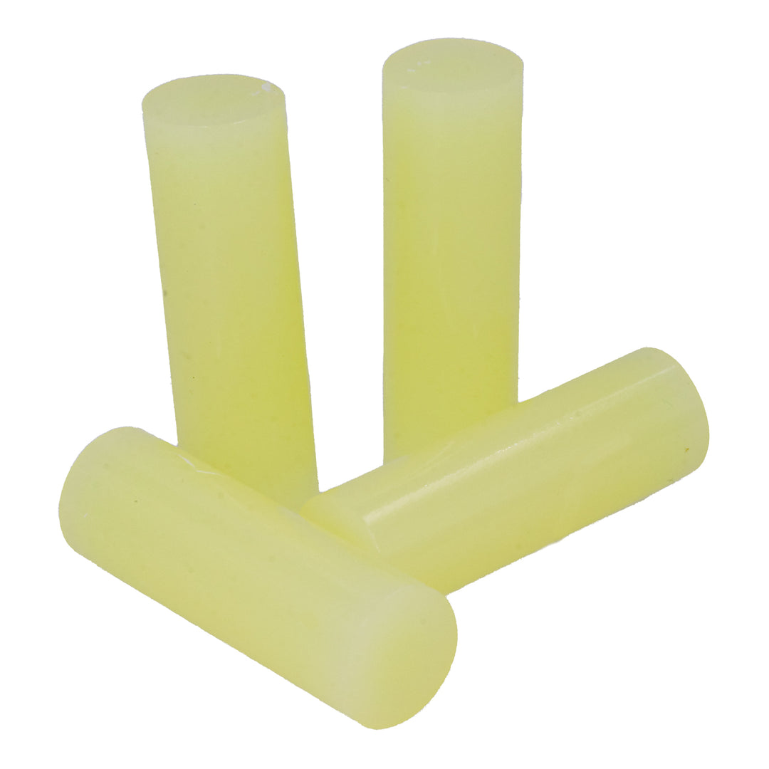 TC-711 Fast Set Packaging Adhesive Hot Melt Glue Sticks - 5/8" x 2" - 35 lbs - Tan