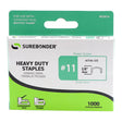 #11 Power Crown Staples - 1/4"  - 1000 ct.