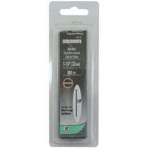 400-114G Brad Nails - 18 Gauge, 1-1/4" Length - 1000 Count