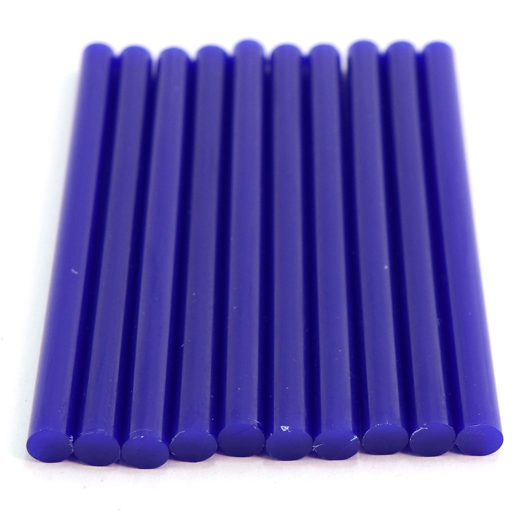 725M54CBLUE Mini Size 4" Blue Color Hot Glue Stick - 5 lb Box - Surebonder