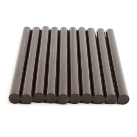 725M54CDARKBROWN Mini Size 4" Dark Brown Color Hot Glue Stick - 5 lb Box - Surebonder
