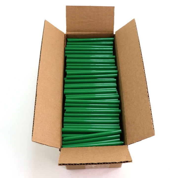 725M54CGREEN Mini Size 4" Green Color Hot Glue Stick - 5 lb Box