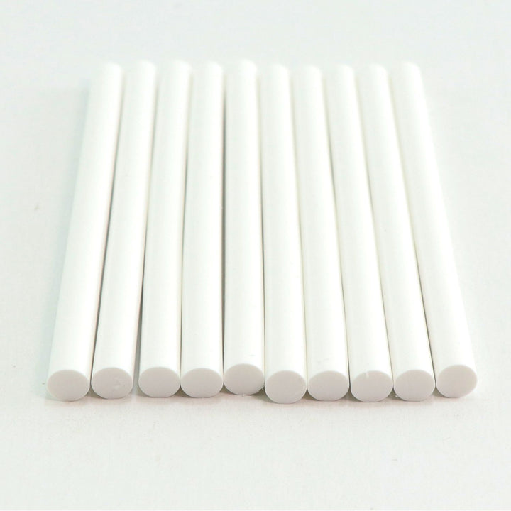 725M54CWHITE Mini Size 4" White Color Hot Glue Stick - 5 lb Box - Surebonder