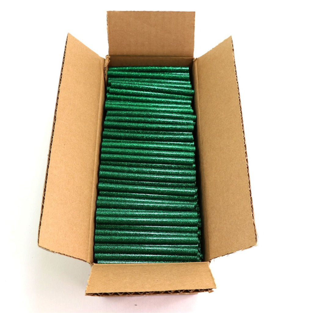 725M54GGREEN Mini Size 4" Green Color Glitter Glue Stick - 5 lb Box