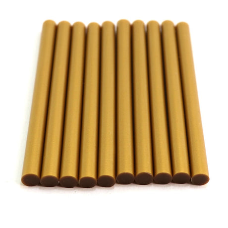 725M54MGOLD Mini Size 4" Gold Color Hot Glue Stick - 5 lb Box - Surebonder
