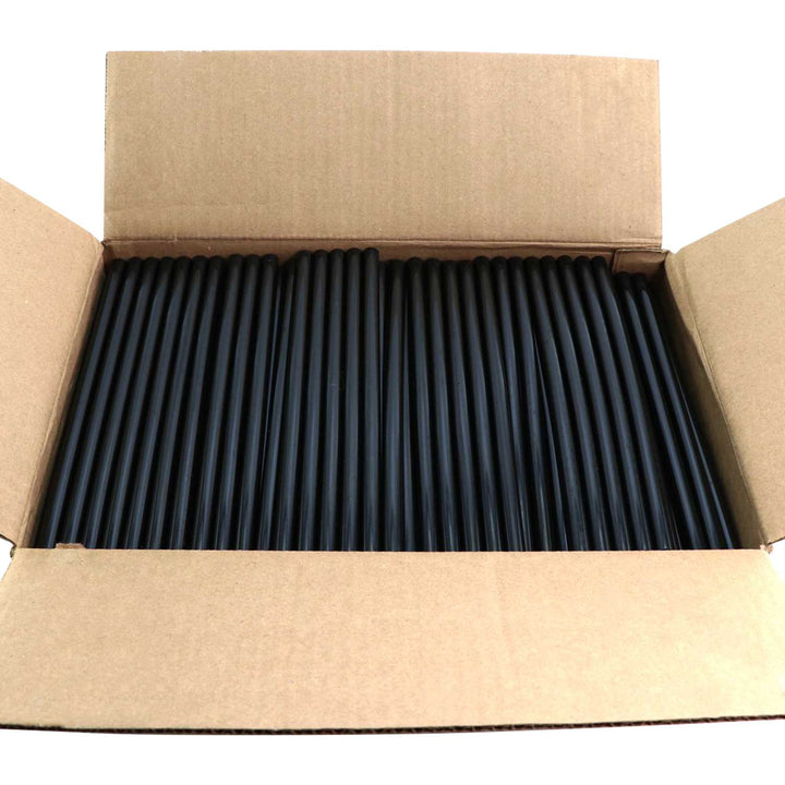 725R10BLACK Full Size 10" Black Color Glue Stick -25 lb Box - Approx. 450 Sticks