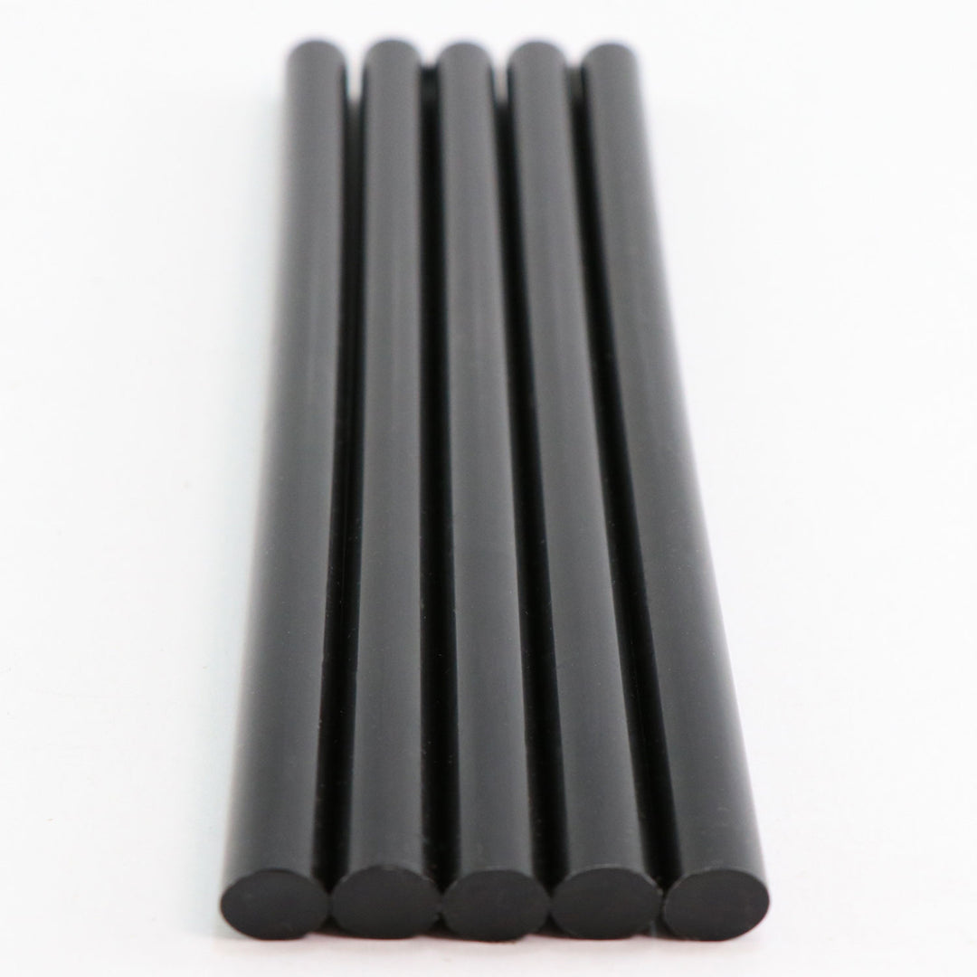 725R10BLACK Full Size 10" Black Color Glue Stick -25 lb Box - Approx. 450 Sticks - Surebonder