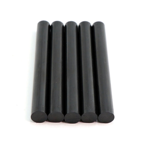 725R54CBLACK Full Size 4" Black Color Hot Glue Stick - 5 lb Box - Surebonder