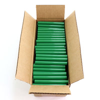 725R54CGREEN Full Size 4" Green Color Hot Glue Stick - 5 lb Box