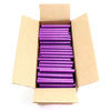 725R54GPURPLE Full Size 4" Purple Color Glitter Hot Glue Stick - 5 lb Box