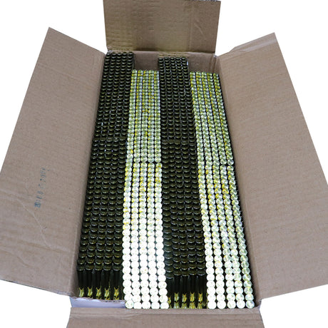 800-3 2M Round Head Plastic Strip 10D Framing Nails - 3" Length - 2000 Count