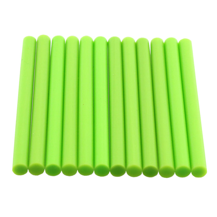 Bright Green Hot Glue Sticks Mini Size - 4" - 12 Pack - Surebonder