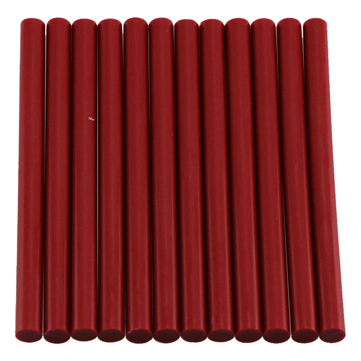Red Hot Glue Sticks Mini Size - 4" - 12 Pack - Surebonder