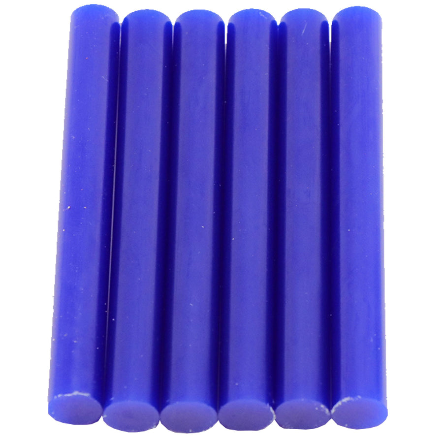 Blue Hot Glue Sticks Full Size
