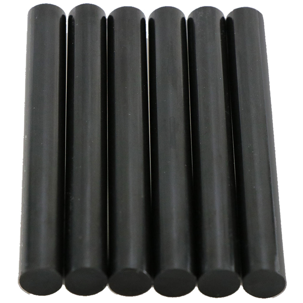 Black Hot Glue Sticks Full Size