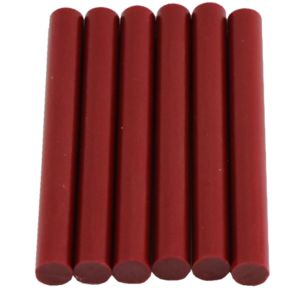 Crimson Hot Glue Sticks Full Size