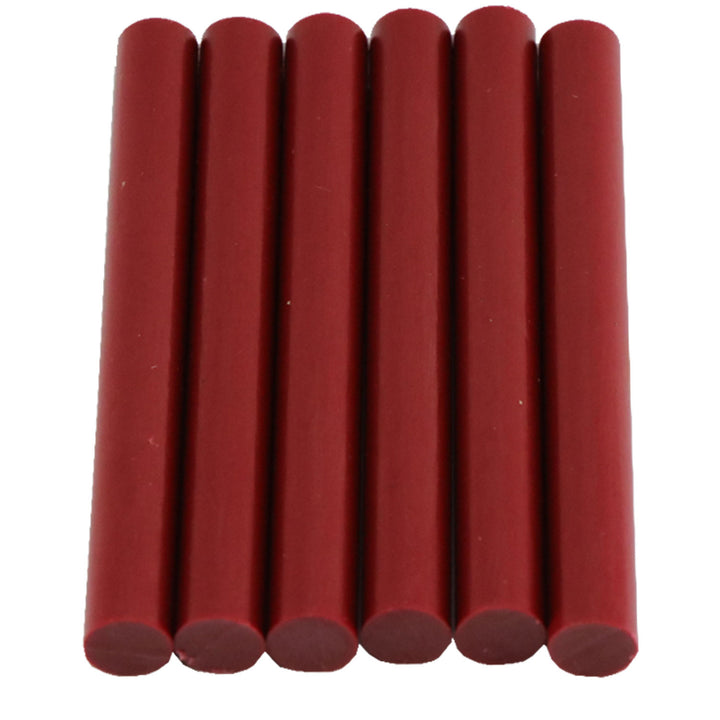 Crimson Hot Glue Sticks Full Size