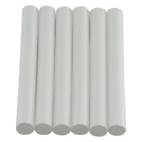 White Colored Full Size Hot Glue Sticks