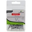 Surebonder 3/16 x 1/4 aluminum blind rivets for automotive, household, and repair use