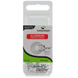 3/16" aluminum rivet backup washers (30-pack) for secure fastening in aluminum, plastic, and fiberglass panels