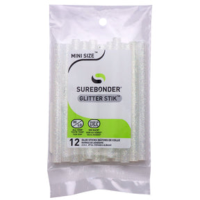 Opal Glitter Hot Glue Sticks Mini Size