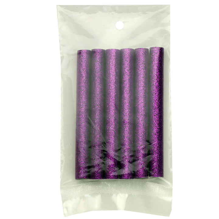 Purple Glitter Hot Glue Sticks Full Size - Surebonder