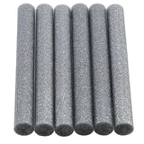 Silver Glitter Hot Glue Sticks Full Size