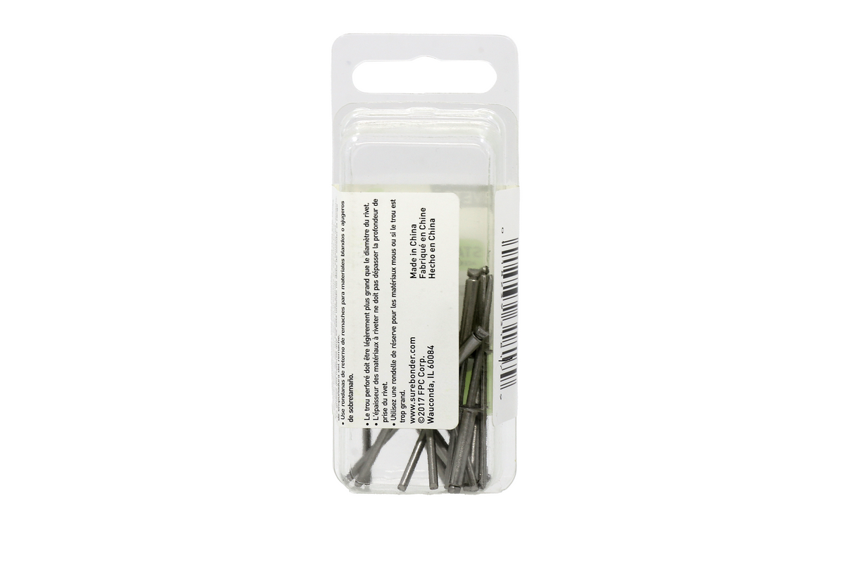 15-pack corrosion-resistant blind rivets for secure fastening in tight spaces