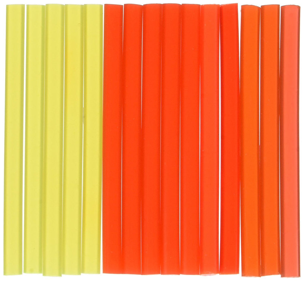 Translucent Color Glue Sticks Mini Size 4" - 15 ct.